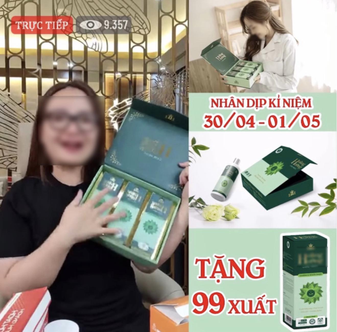 Cảnh báo sản phẩm thực phẩm Công ty CP Dược phẩm Hoàng Hường vi phạm quy định của pháp luật về quảng cáo