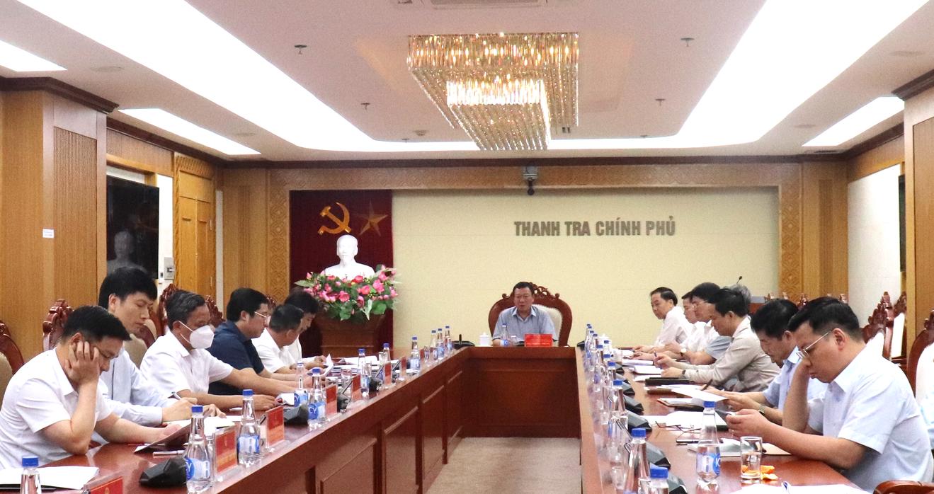 Kết quả công tác tháng 5/2022 của Thanh tra Chính phủ