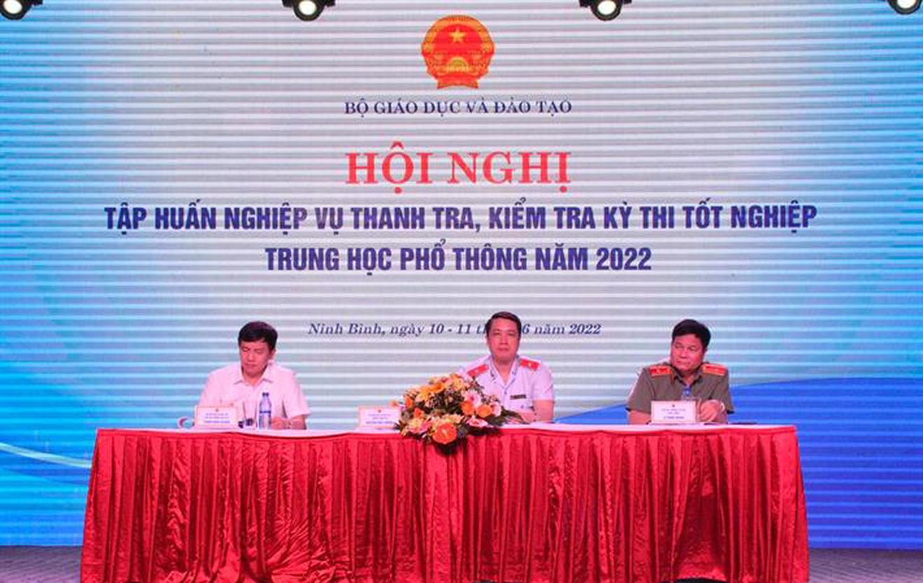 Tập huấn thanh tra, kiểm tra đều hướng tới một kỳ thi an toàn, nghiêm túc, chất lượng, minh bạch, công bằng và hiệu quả.