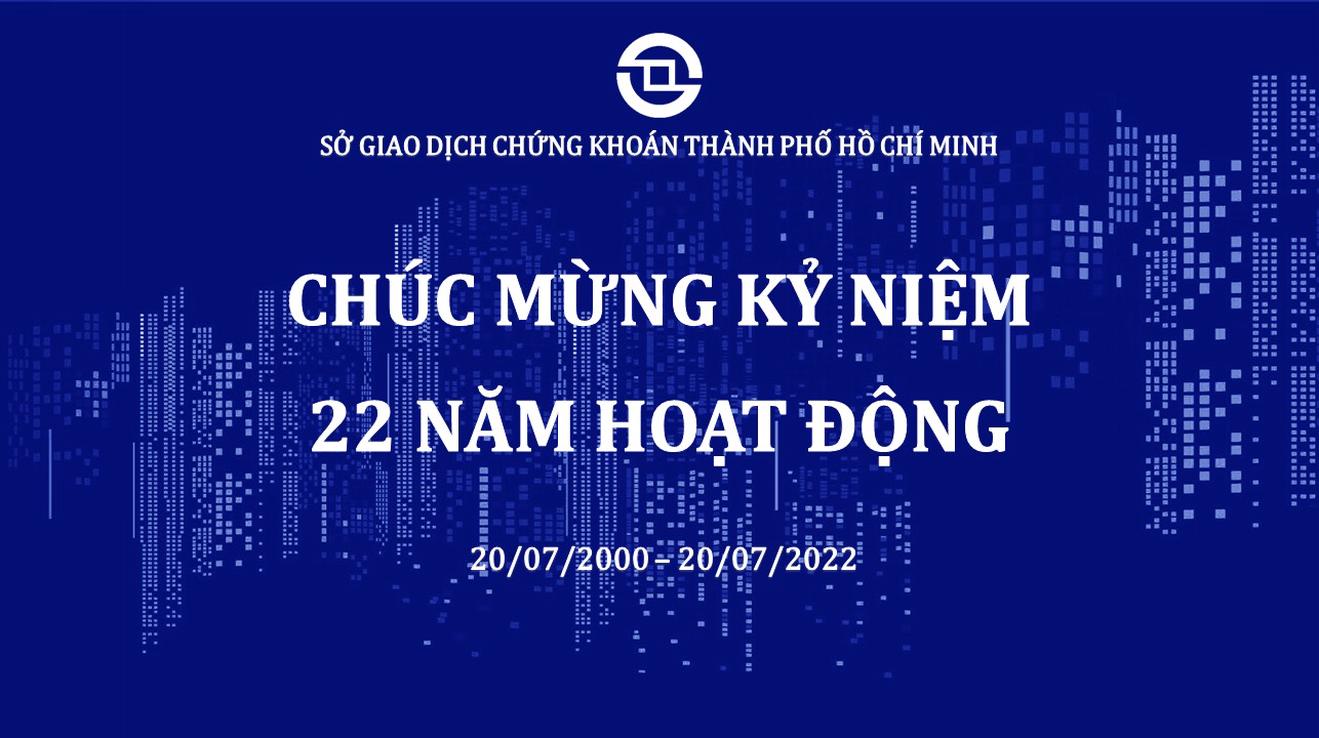 Dấu mốc quan trọng trong 22 năm hoạt động của HOSE