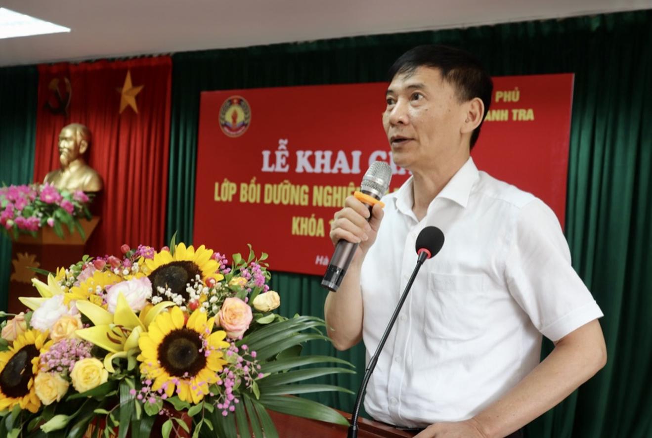Khai giảng lớp Bồi dưỡng Nghiệp vụ Thanh tra viên K10 năm 2022
