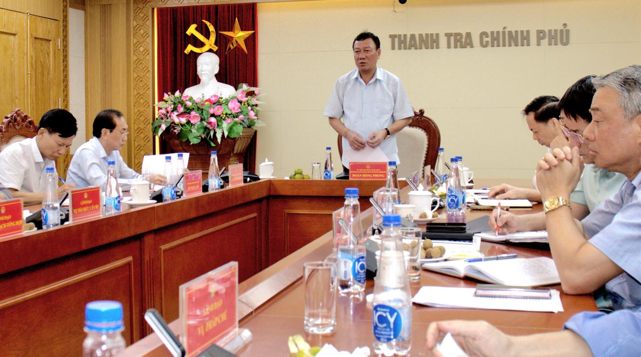 Sớm hoàn thành, trình Thủ tướng Chính phủ định hướng chương trình thanh tra năm 2023