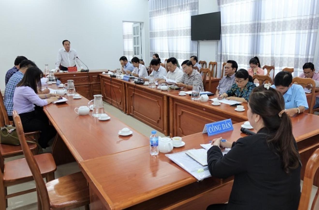 Chủ tịch UBND tỉnh Cà Mau tiếp công dân định kỳ tháng 9/2022