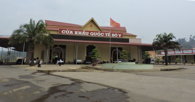 Cửa khẩu quốc tế Bờ Y. (Ảnh minh họa: kontum.gov.vn)