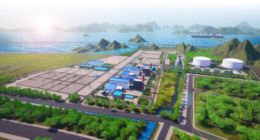 Phối cảnh dự án Nhà máy điện LNG Quảng Ninh