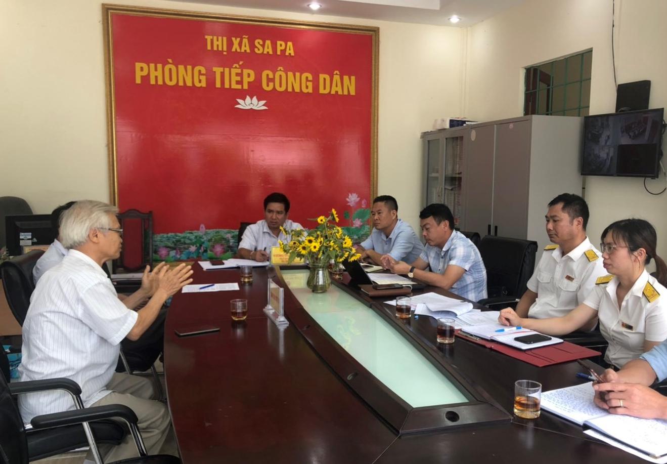 100% đơn khiếu nại, tố cáo thuộc thẩm quyền thị xã Sa Pa, Lào Cai được giải quyết