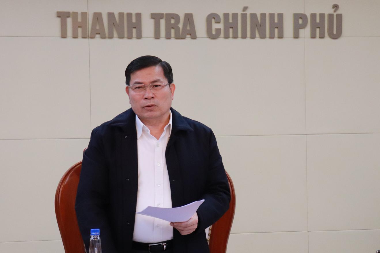 Nghiệm thu tài liệu đào tạo, bồi dưỡng nghiệp vụ Thanh tra viên cao cấp