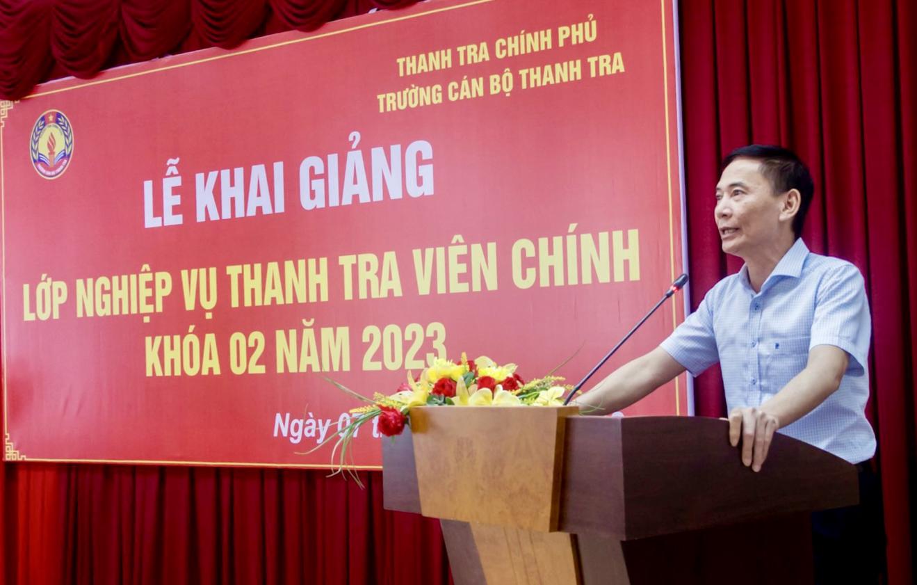 Khai giảng lớp Bồi dưỡng Nghiệp vụ Thanh tra viên chính K02 – 2023 