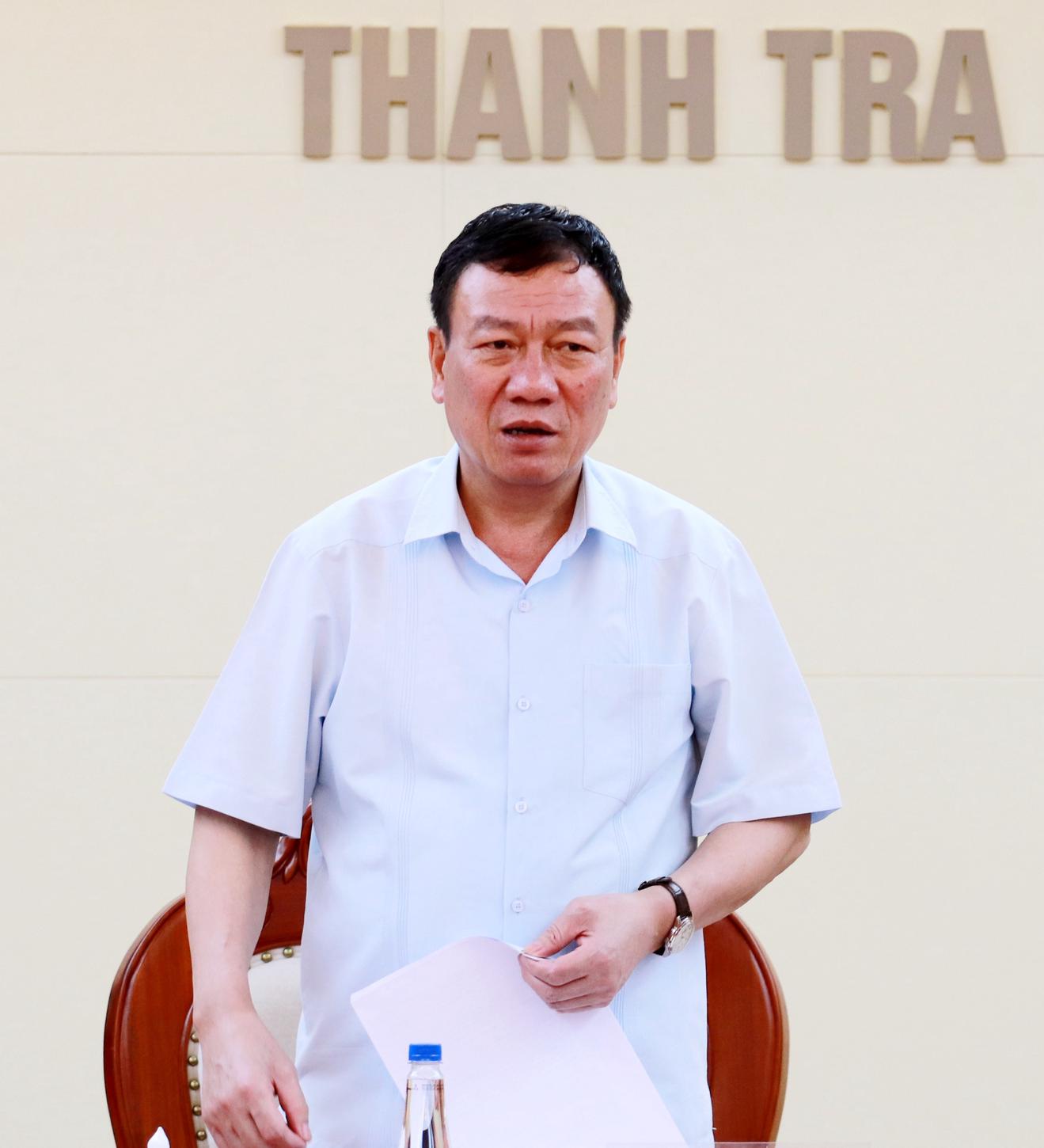 Tổng Thanh tra Chính phủ yêu cầu tiếp tục chấn chỉnh kỷ cương, kỷ luật hoạt động thanh tra