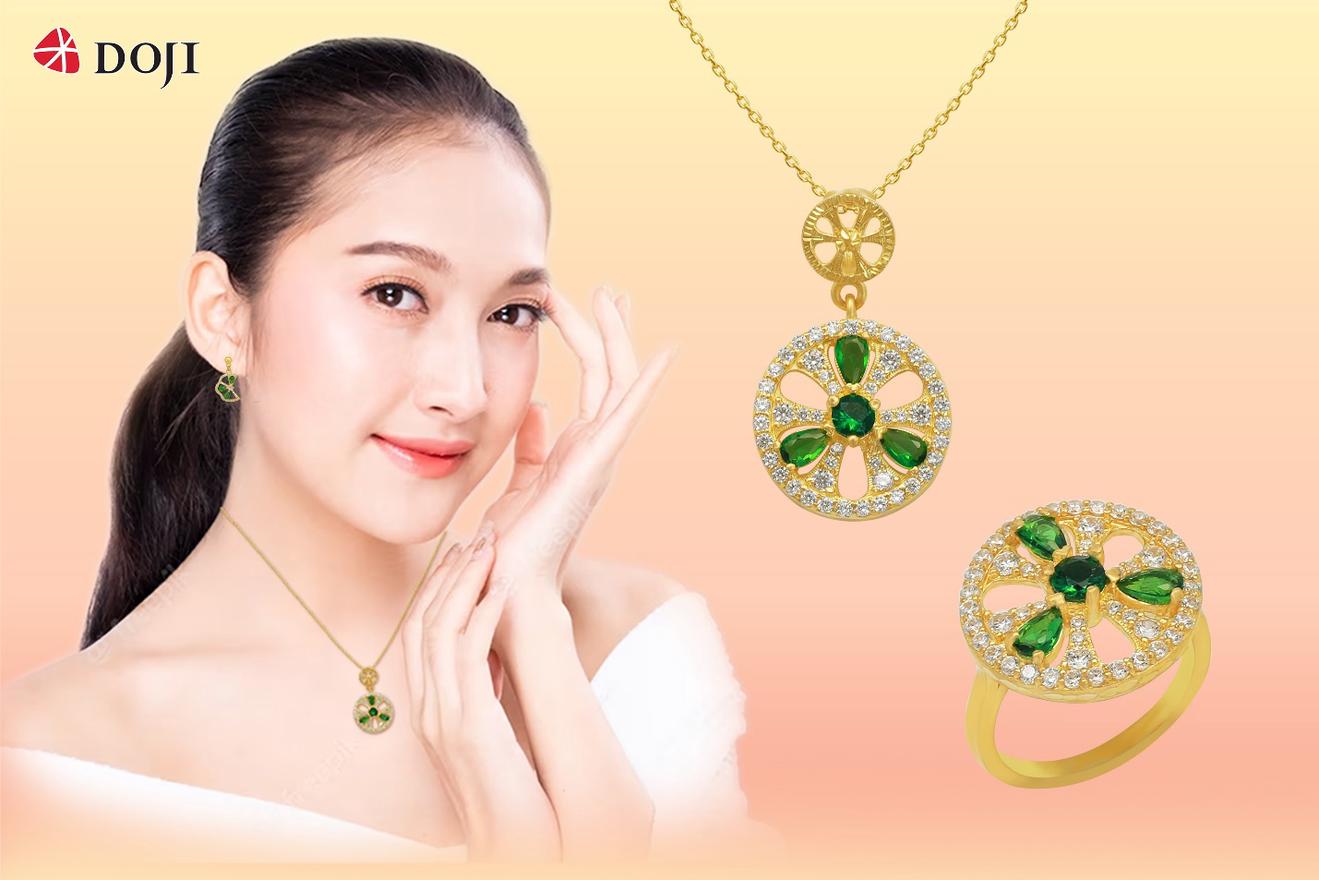 DOJI ra mắt bộ sưu tập trang sức vàng 24K “Mùa hè rực rỡ”
