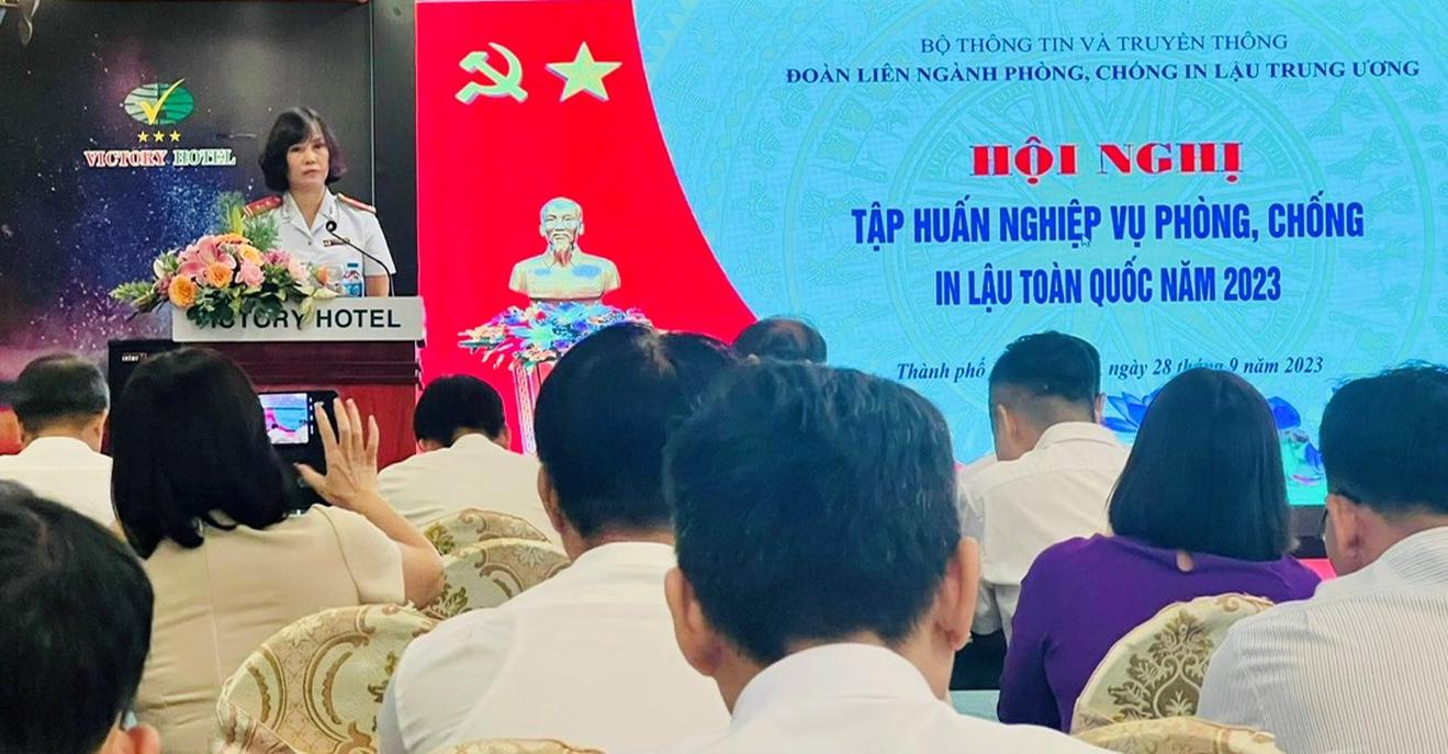Chia sẻ kinh nghiệm, nâng cao nghiệp vụ phòng, chống in lậu