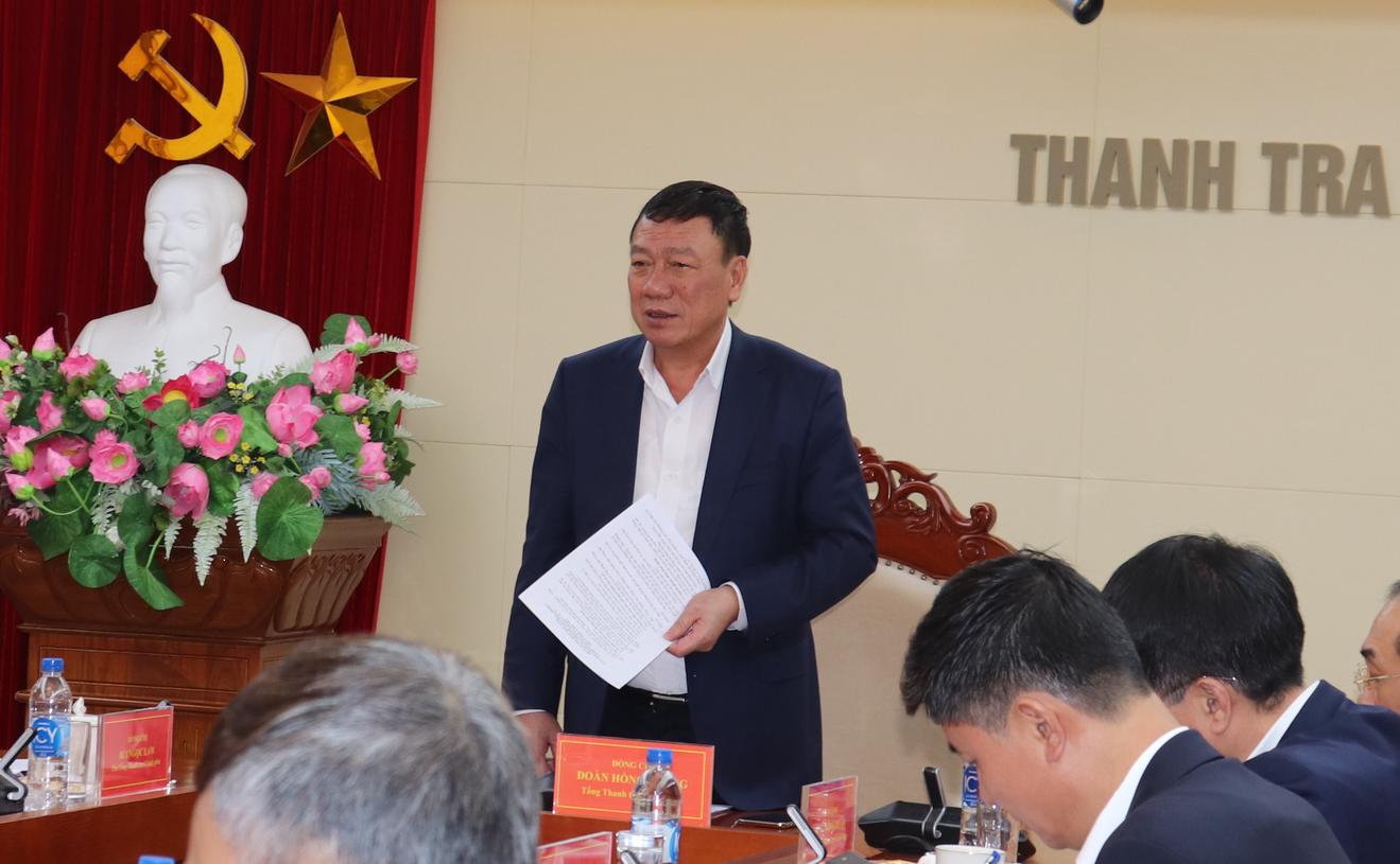 Tổng Thanh tra Chính phủ yêu cầu nâng cao đạo đức công vụ trong hoạt động thanh tra