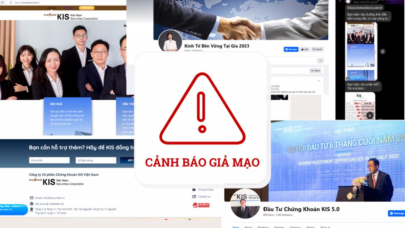 Cảnh báo giả mạo người hành nghề, công ty chứng khoán