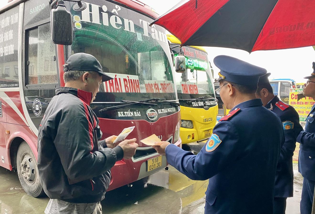Thanh tra Sở GTVT Thái Nguyên: Xử phạt trên 55 triệu đồng vi phạm trong tháng đầu năm 2024