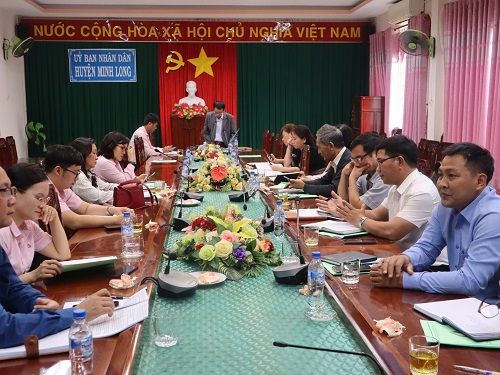 Nghiêm túc kiểm điểm, làm rõ trách nhiệm các cá nhân, tập thể các sai phạm trong xây dựng cơ bản tại huyện Minh Long (ảnh https://minhlong.quangngai.gov.vn)