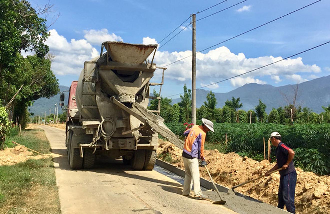 Sai sót trong xây dựng công trình bê tông hóa giao thông nông thôn