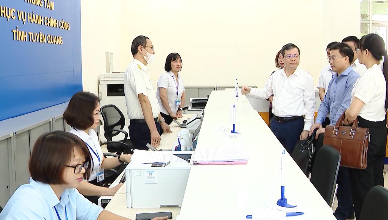 Tuyên Quang kiểm tra đột xuất kỷ cương hành chính, đạo đức công vụ cán bộ