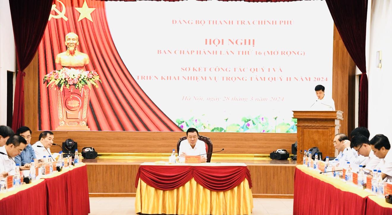 Đảng bộ Thanh tra Chính phủ quyết liệt đẩy nhanh tiến độ và nâng cao chất lượng kết luận thanh tra