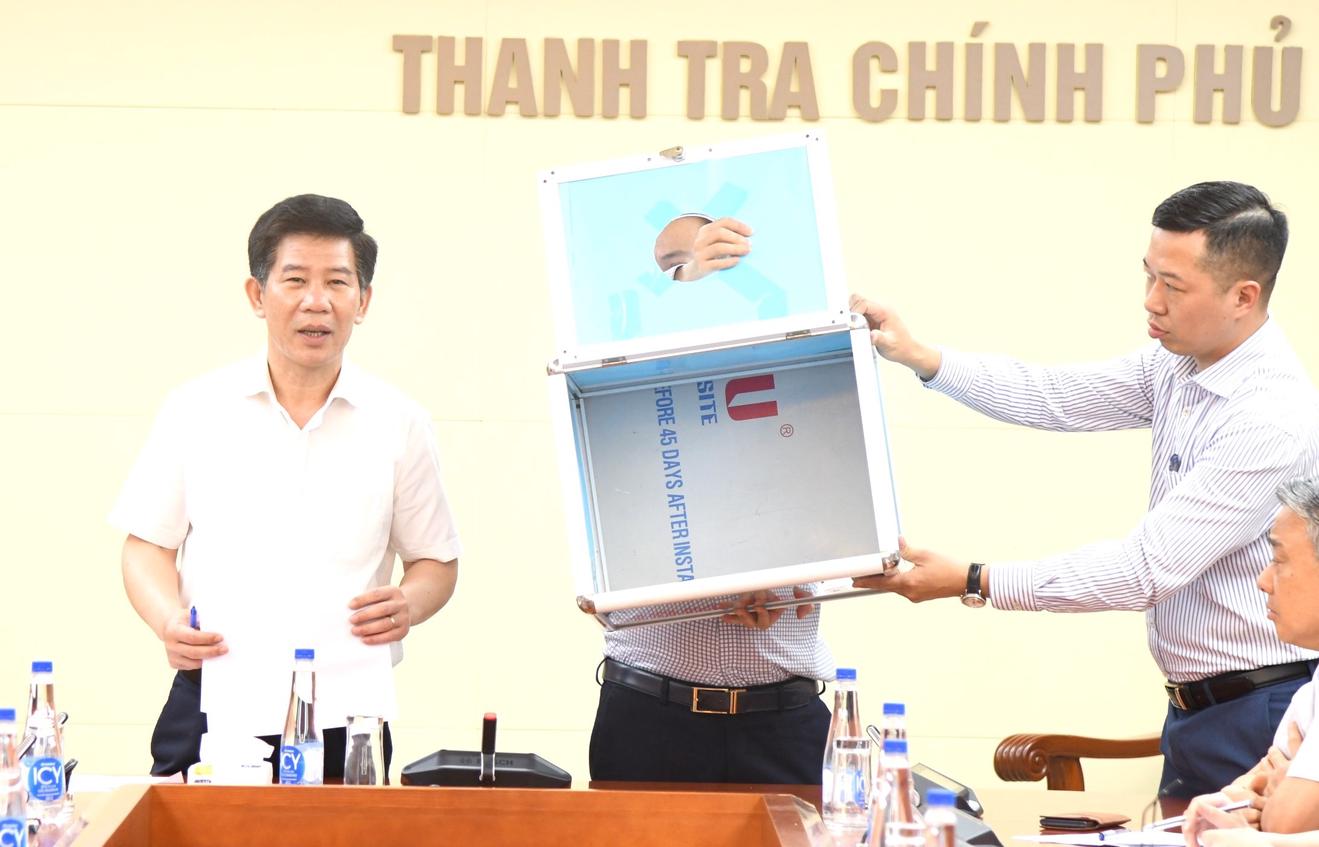 Bốc thăm ngẫu nhiên 13 người để xác minh tài sản, thu nhập tại Thanh tra Chính phủ