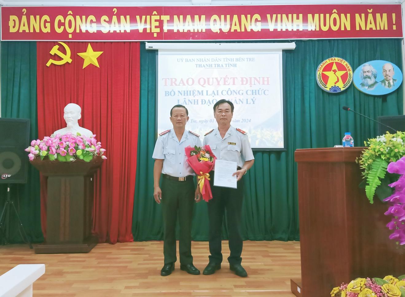 Bổ nhiệm lại Phó Trưởng phòng Nghiệp vụ 1