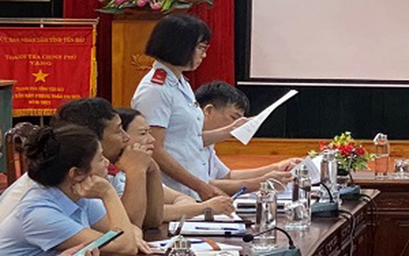Thanh tra trách nhiệm Trung tâm Y tế huyện Lục Yên