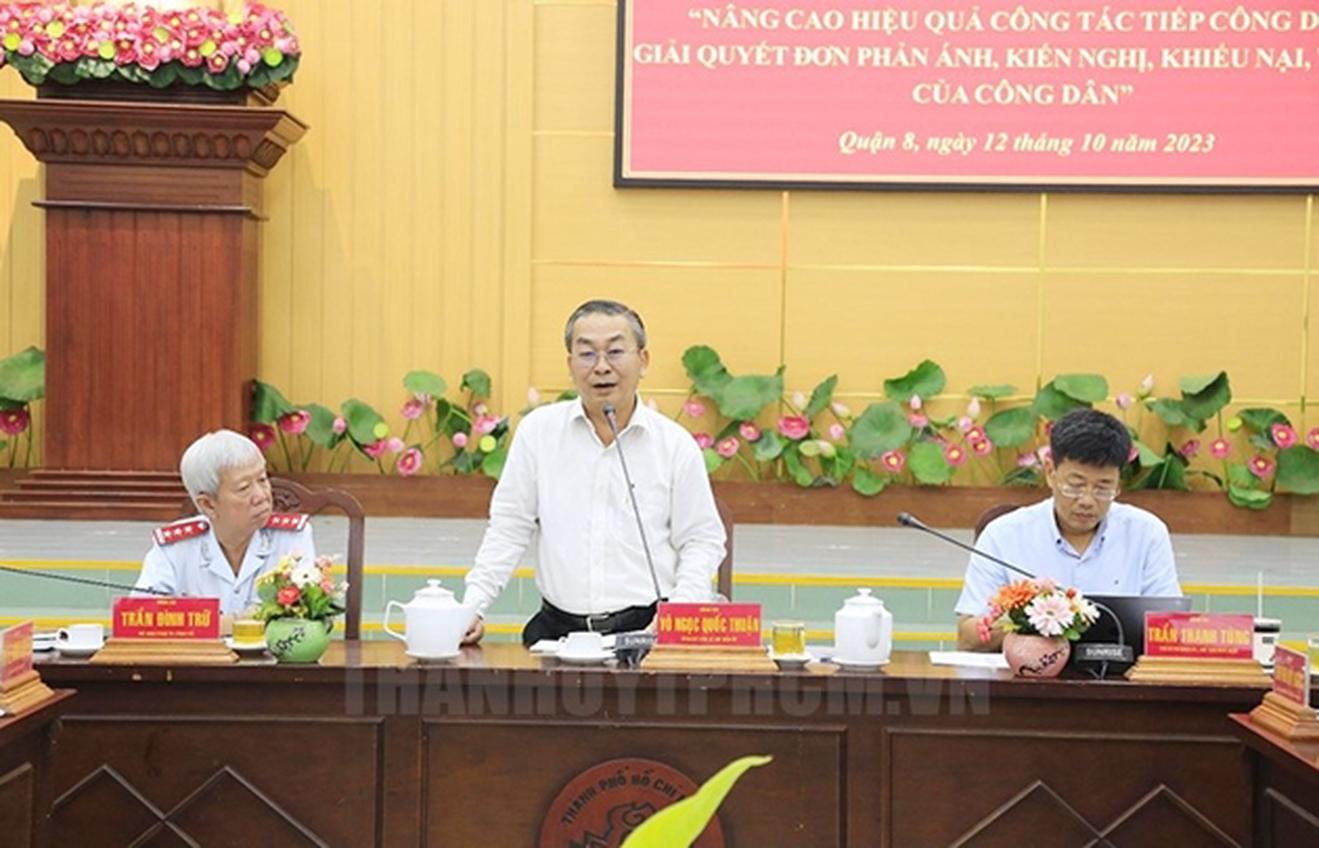 Thành phố Hồ Chí Minh giải quyết khoảng 58.700 đơn thuộc thẩm quyền