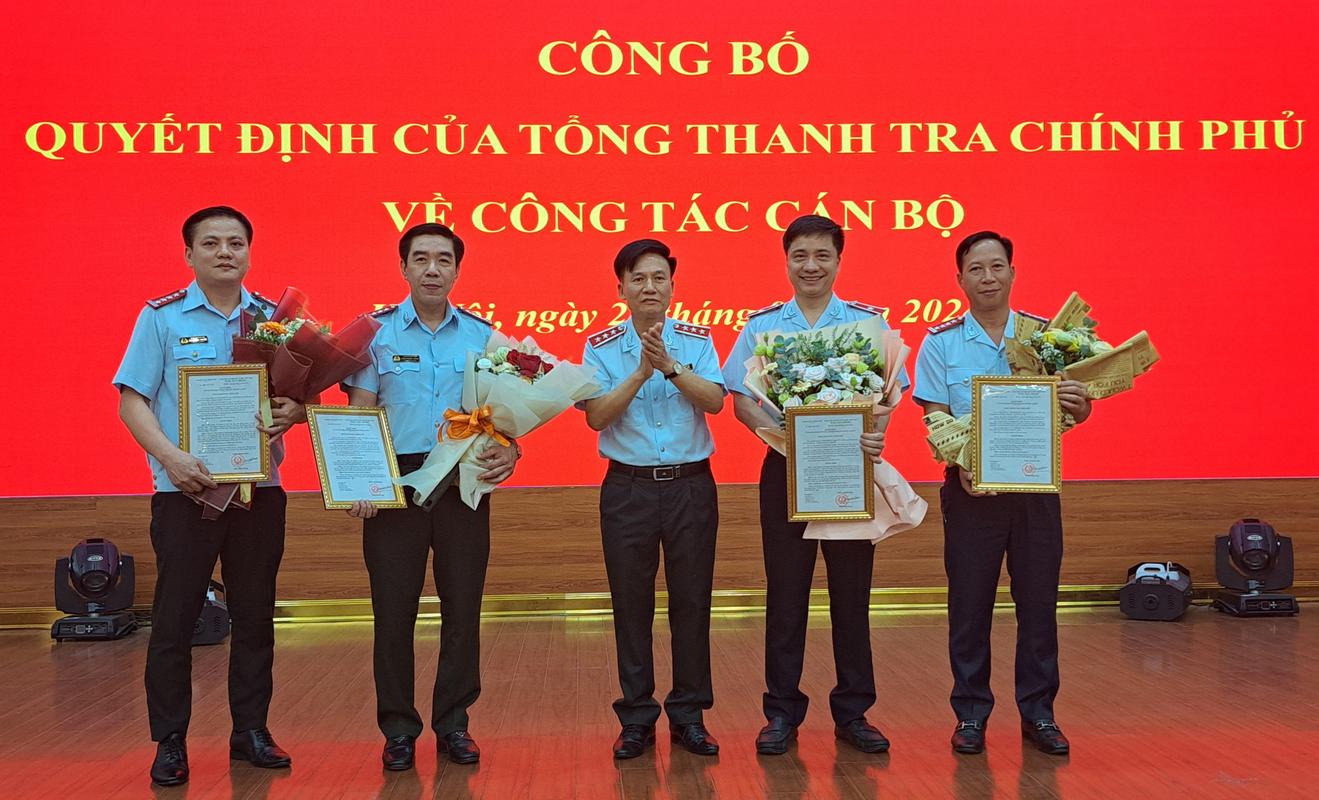 Bổ nhiệm ông Trịnh Văn Toàn giữ chức Vụ trưởng Vụ II, Thanh tra Chính phủ 