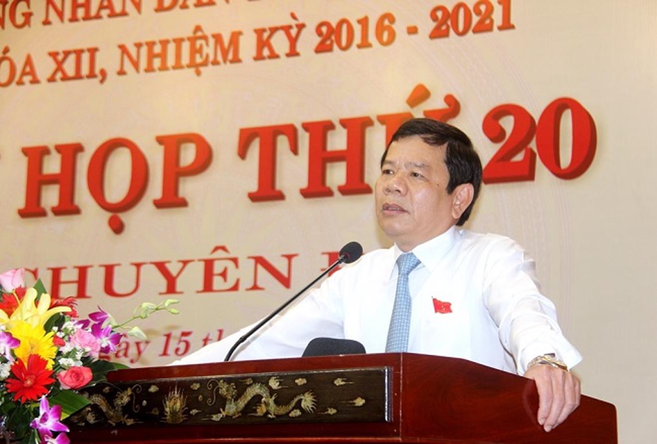 Bãi nhiệm chức vụ Chủ tịch UBND tỉnh Quảng Ngãi đối với ông Đặng Văn Minh