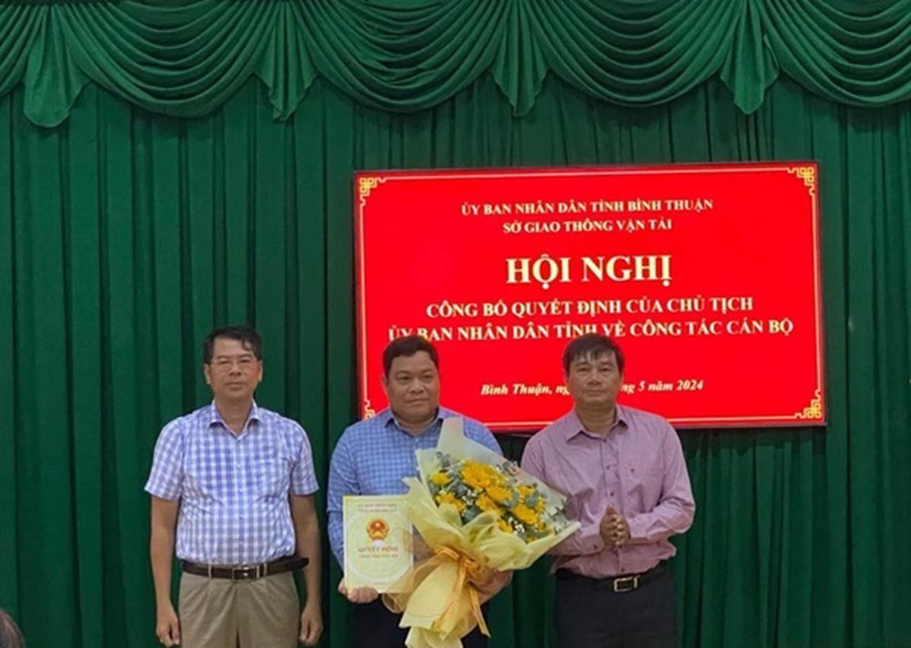 Chánh Thanh tra được bổ nhiệm Phó Giám đốc Sở Giao thông Vận tải