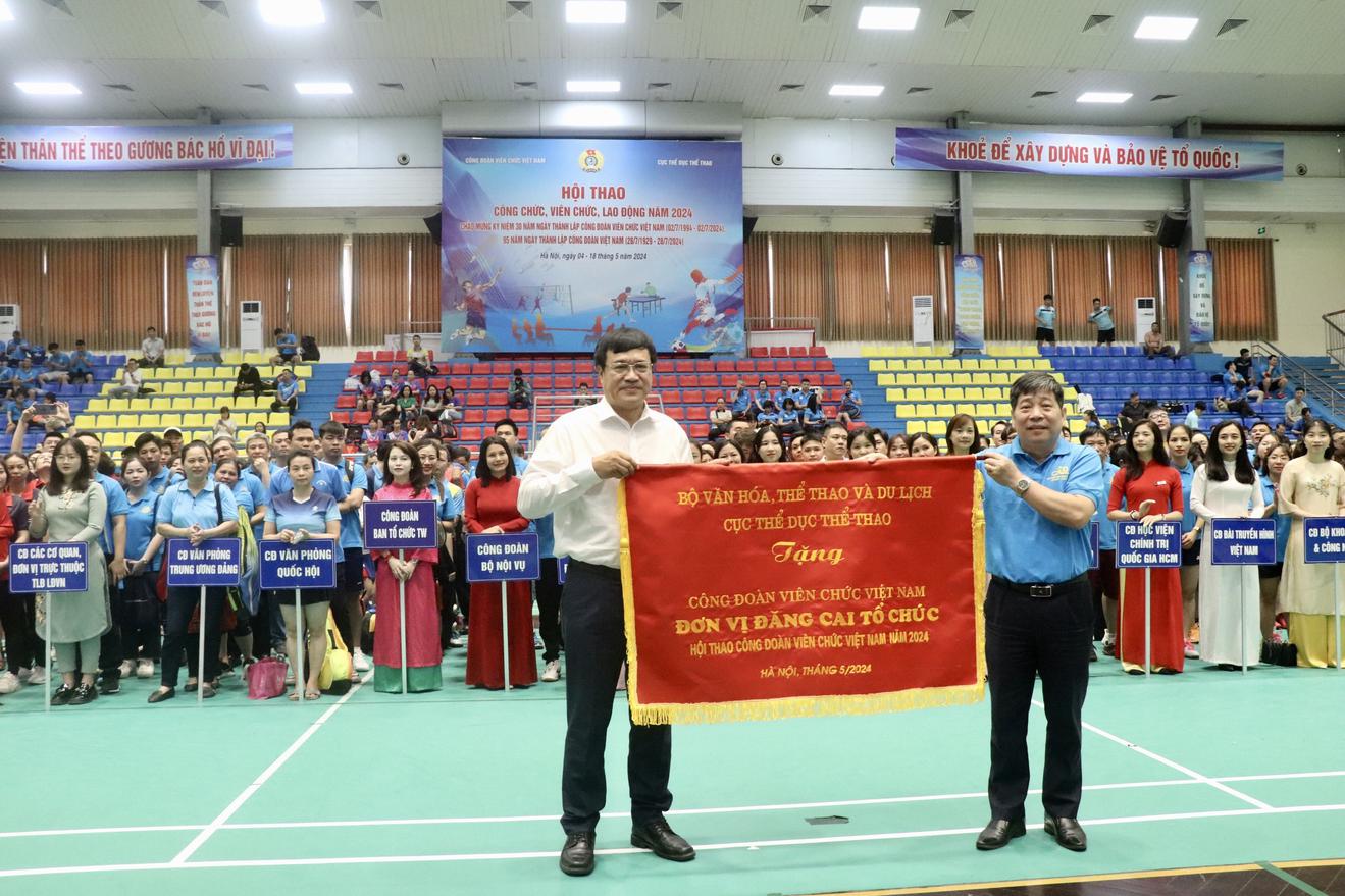 Khai mạc Hội thao Cán bộ, công chức, viên chức, lao động năm 2024 