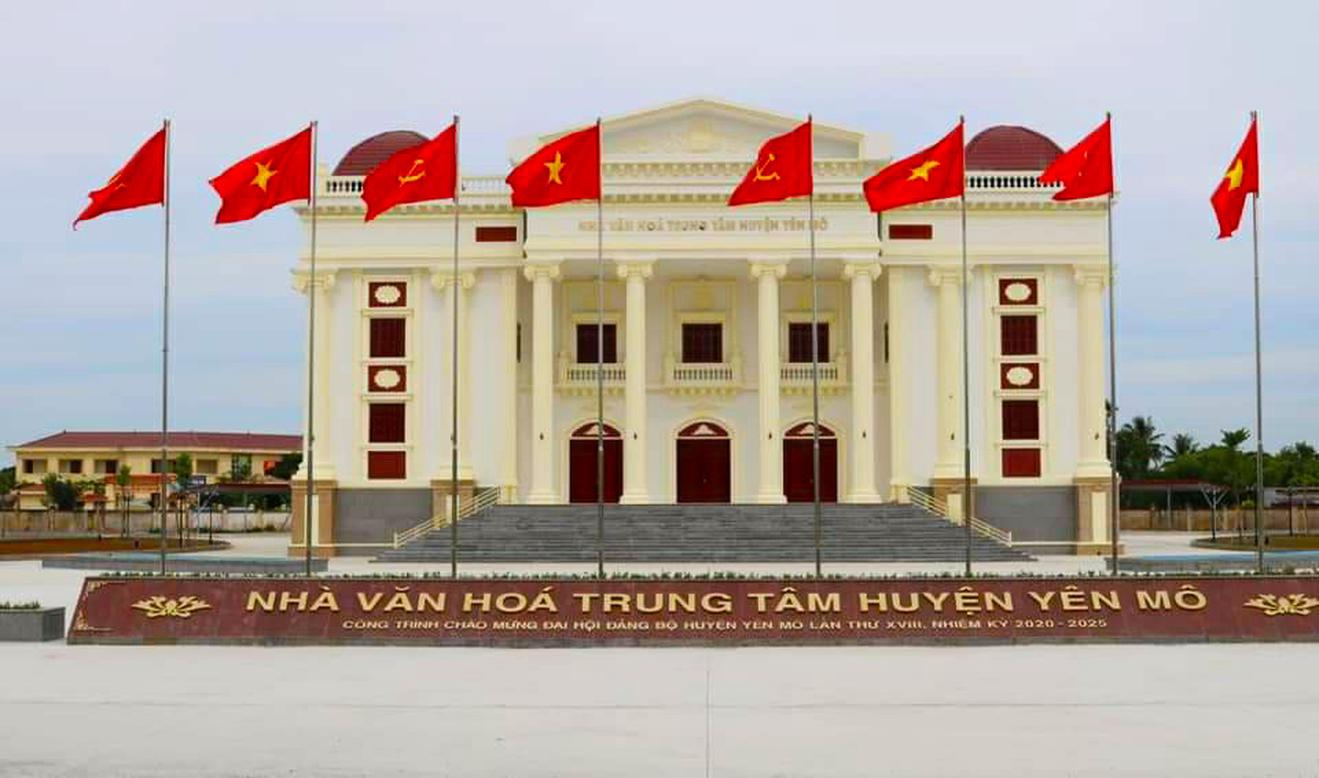 Thu hồi trên 200 triệu tại dự án Nhà văn hoá Trung tâm huyện Yên Mô
