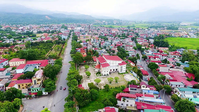 Thị xã Nghĩa Lộ, tỉnh Yên Bái. Ảnh: baochinhphu.vn