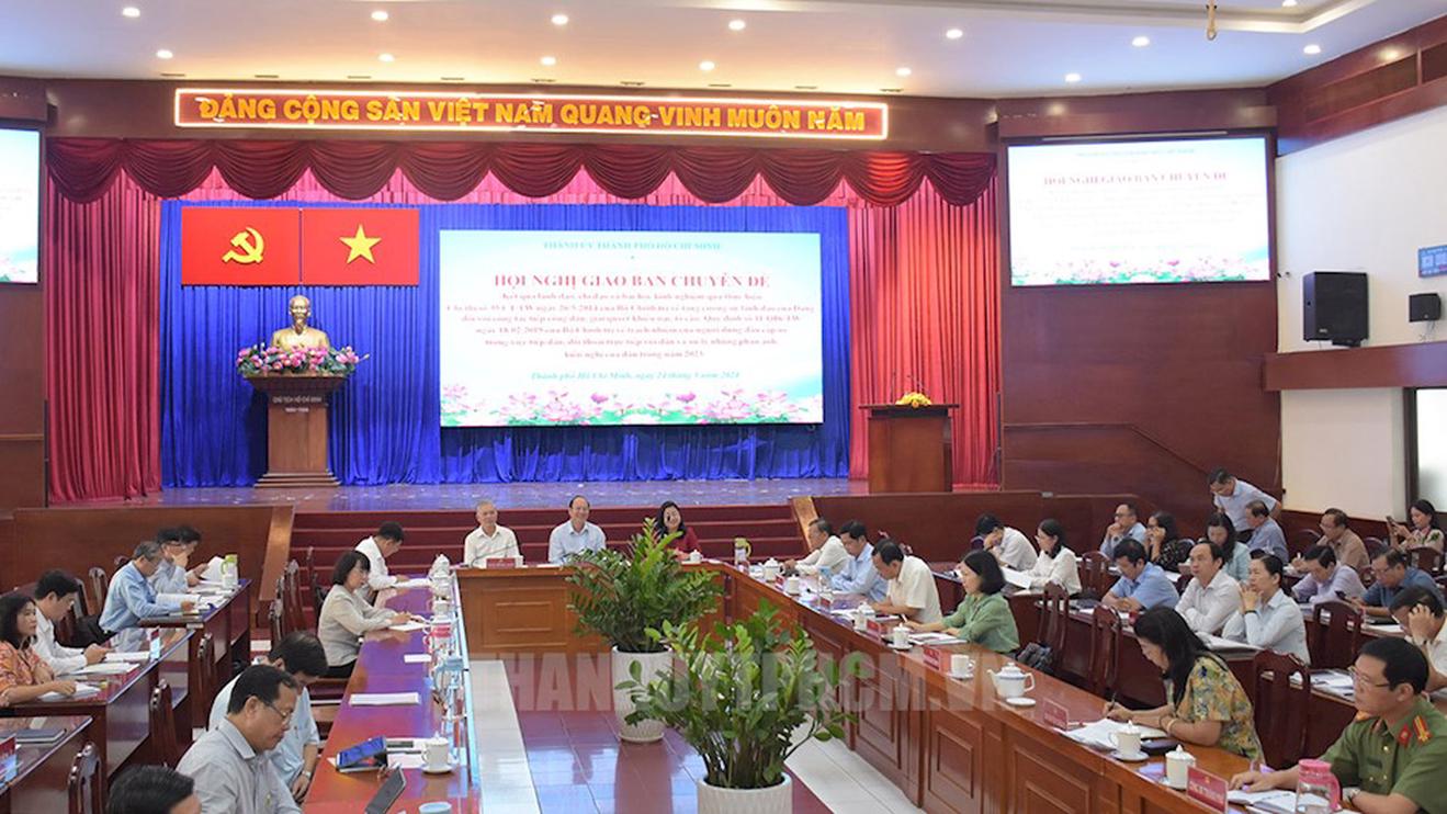 Đẩy nhanh tiến độ xử lý, giải quyết các vụ việc khiếu kiện đông người, phức tạp, kéo dài 