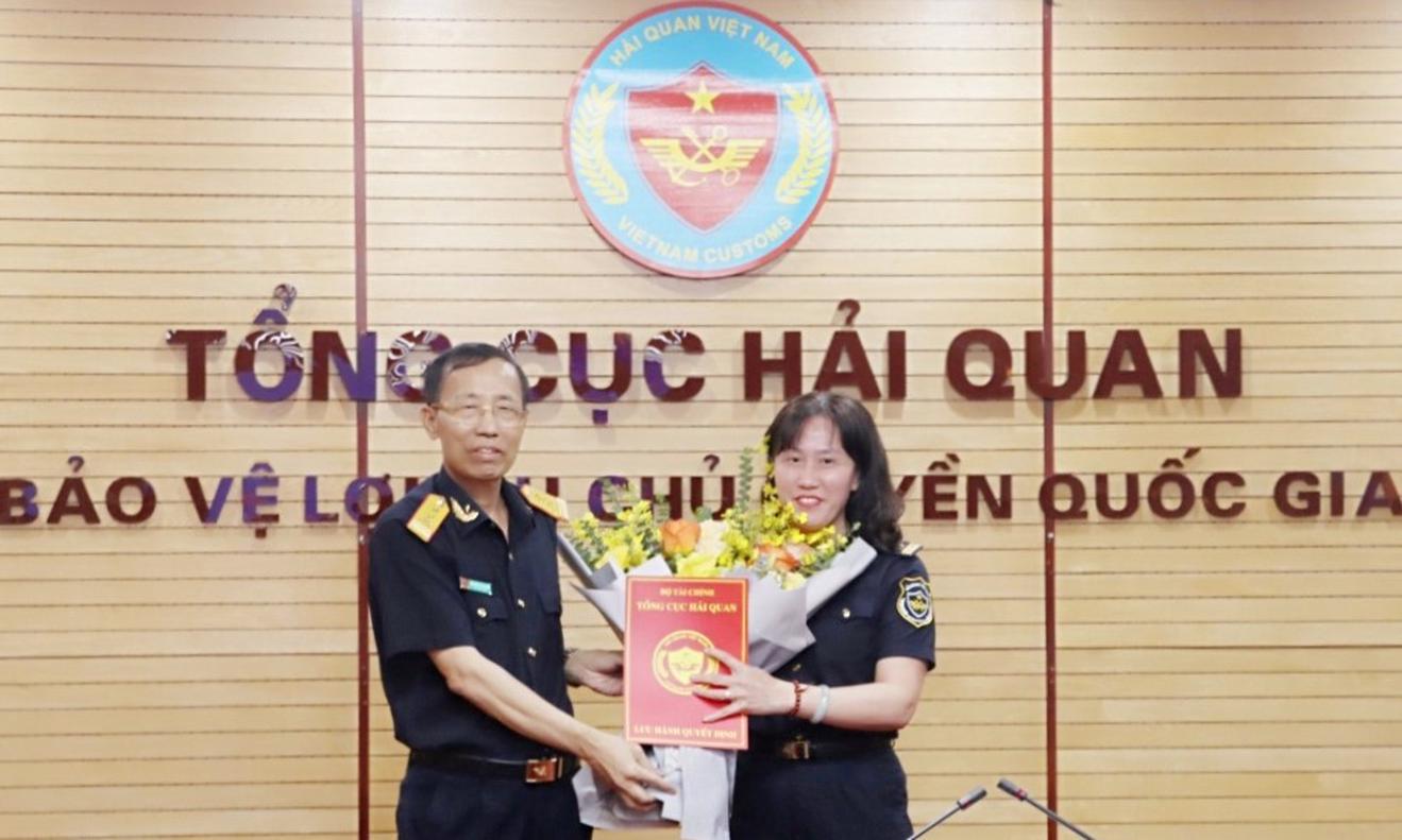 Tổng cục Hải quan bổ nhiệm nữ Vụ trưởng Thanh tra - Kiểm tra