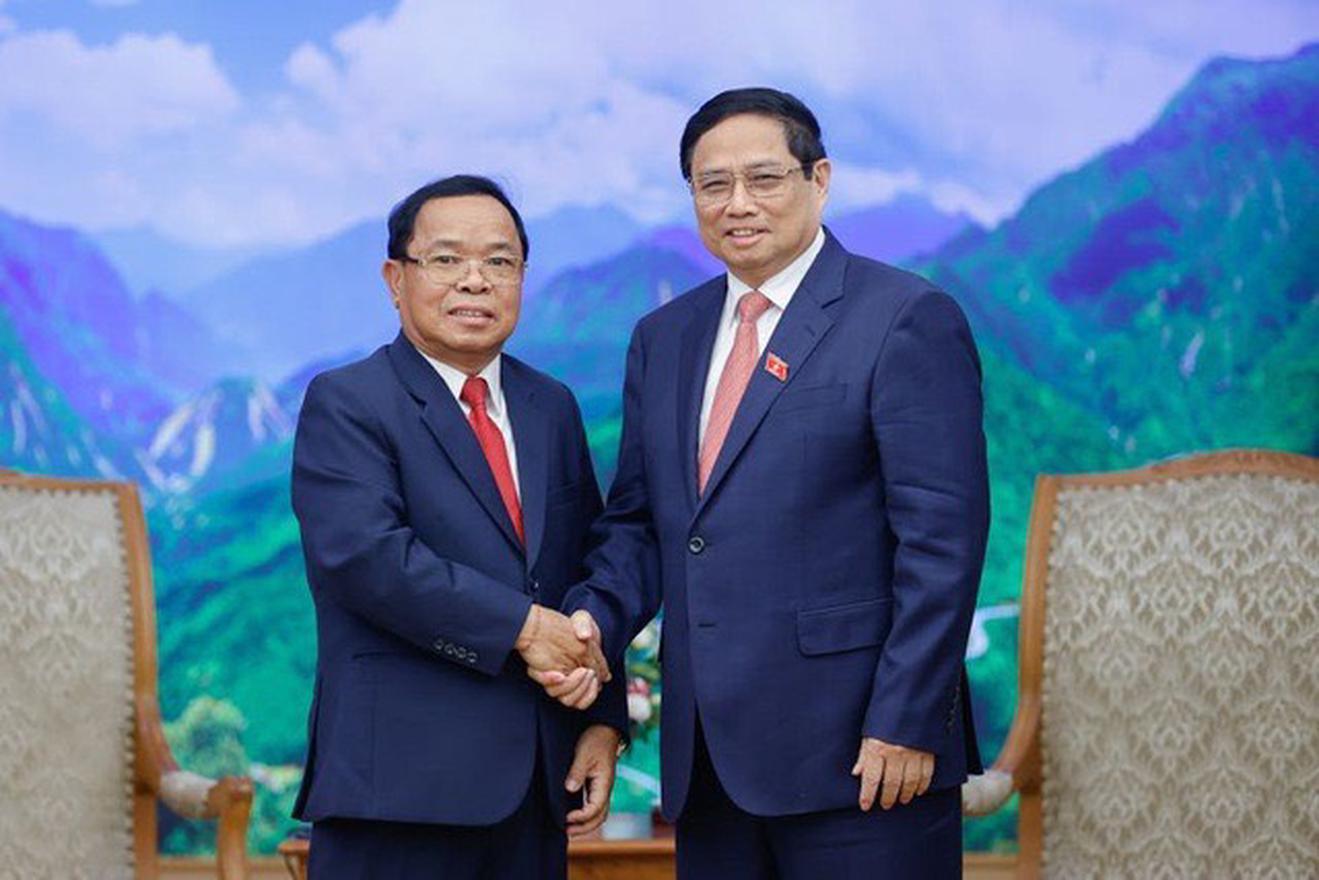 Thủ tướng tiếp Chủ nhiệm Ban Kiểm tra Trung ương, Tổng Thanh tra Nhà nước Lào