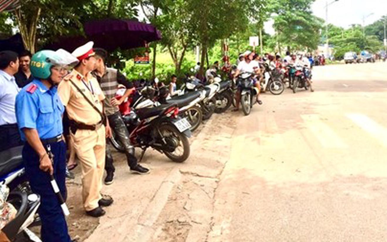 Thanh tra giao thông Thái Nguyên đảm bảo trật tự, an toàn các kỳ thi