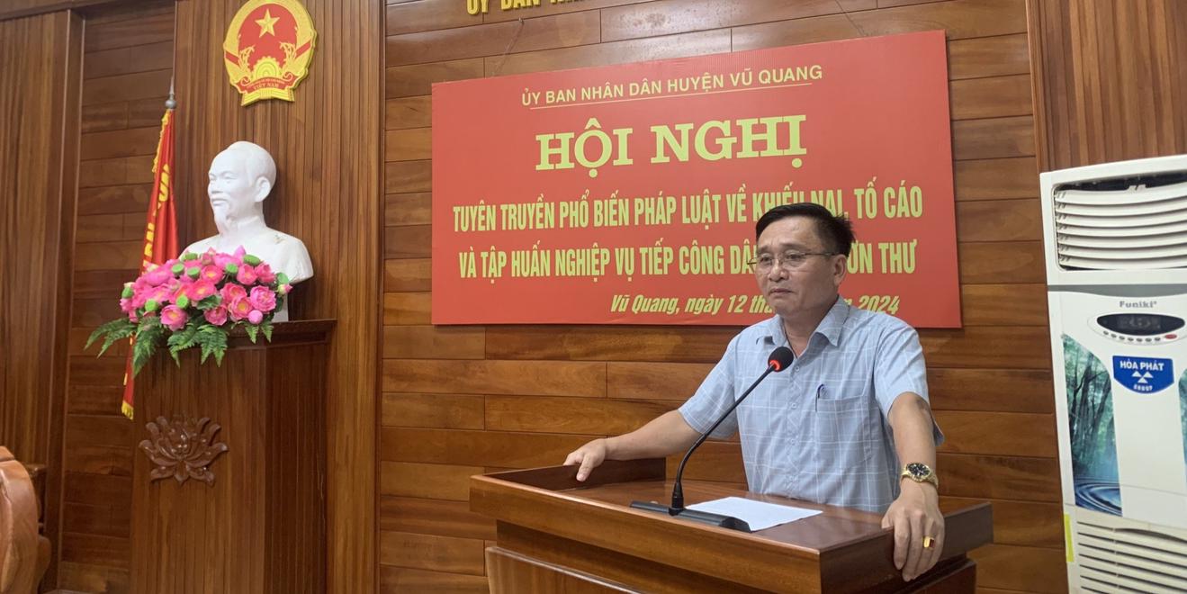 Thanh tra Hà Tĩnh tập huấn nghiệp vụ tiếp công dân, xử lý đơn thư 
