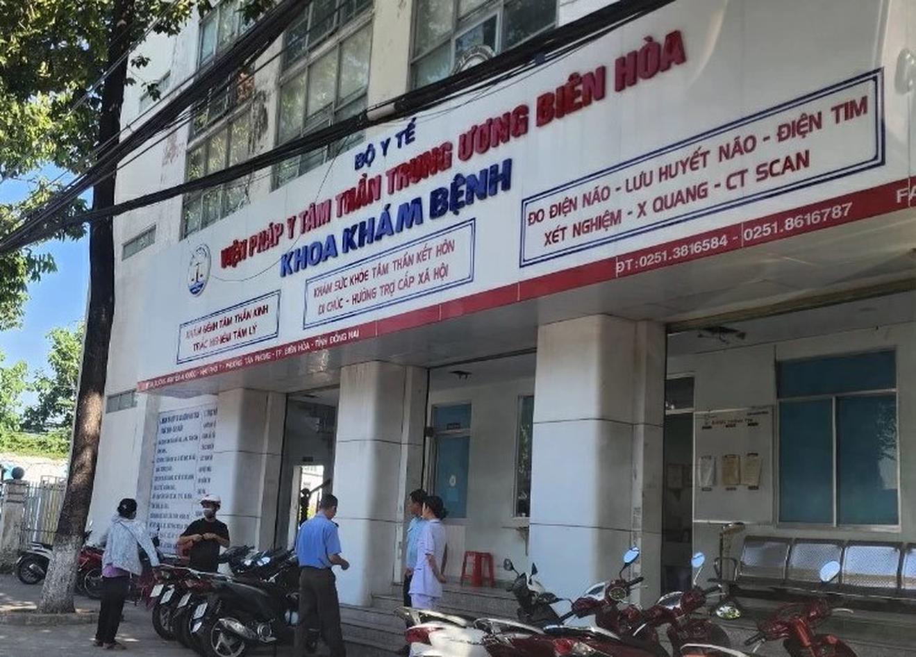 Bắt Trưởng khoa tại Viện Pháp y tâm thần Trung ương Biên Hòa

