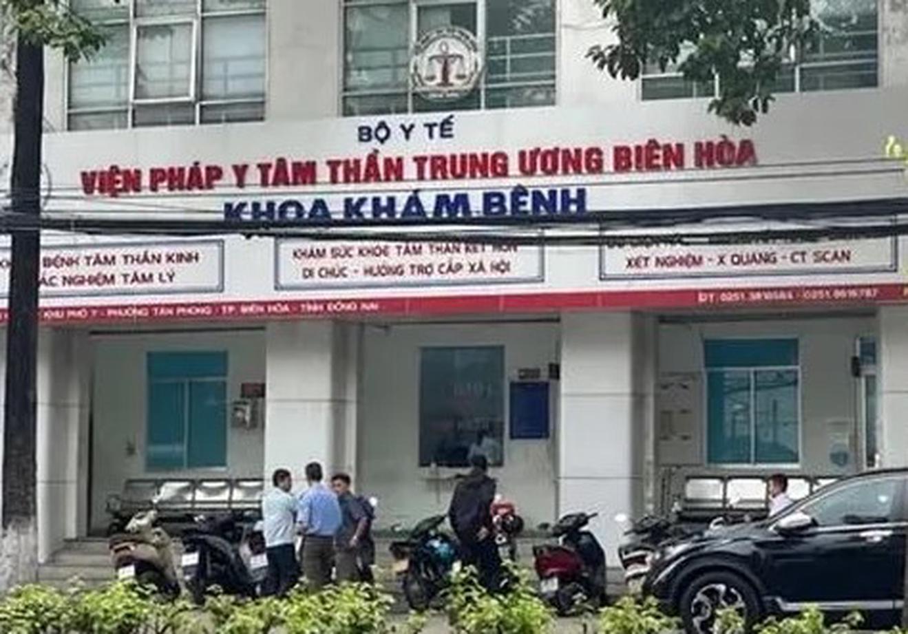 Bắt Viện trưởng và cấp phó của Viện Pháp y tâm thần Trung ương Biên Hòa