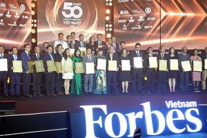 PV GAS 12 năm liên tiếp vào “Danh sách 50 công ty niêm yết tốt nhất” do Forbes Việt Nam bình chọn