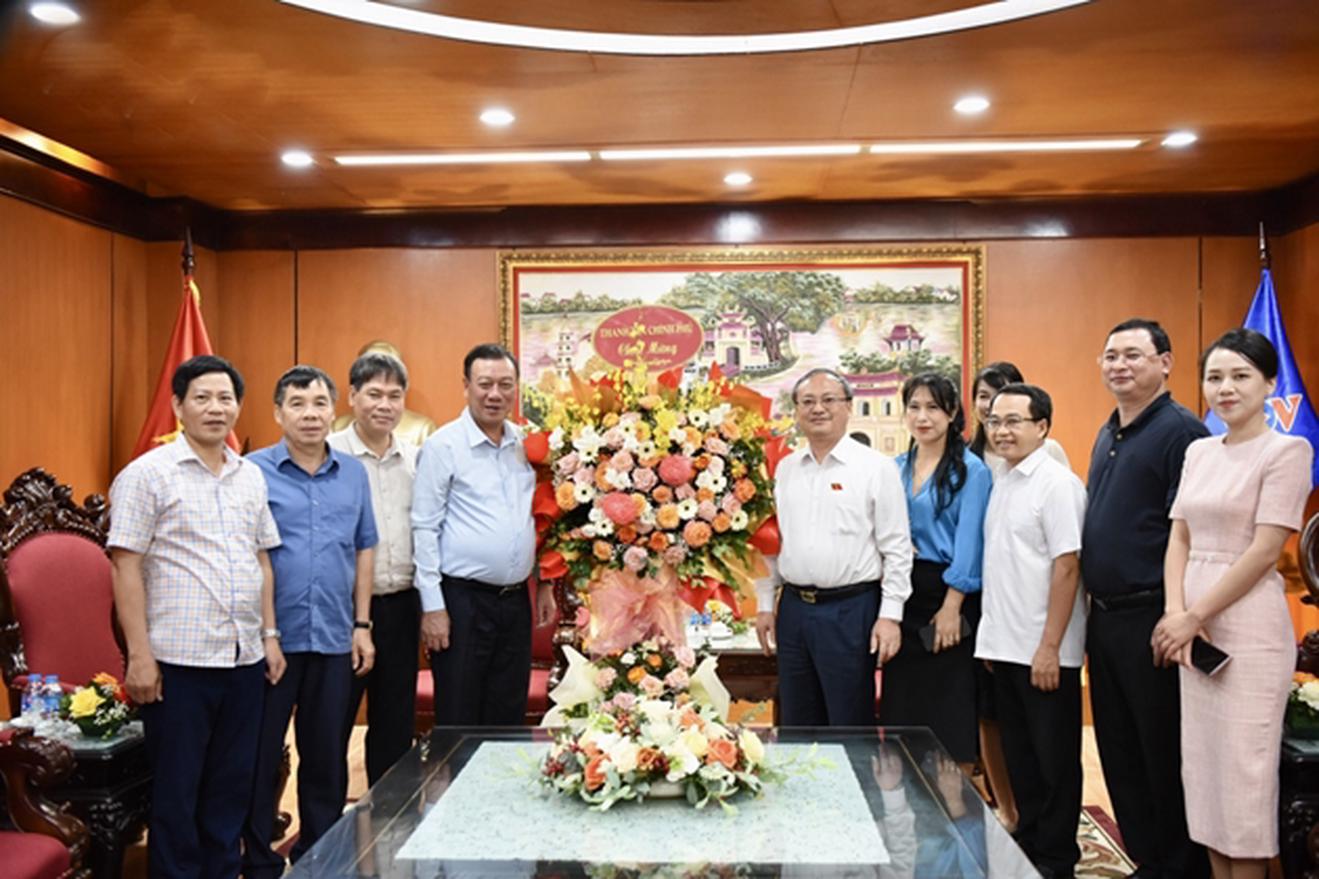 Lãnh đạo Thanh tra Chính phủ thăm và chúc mừng các cơ quan báo chí