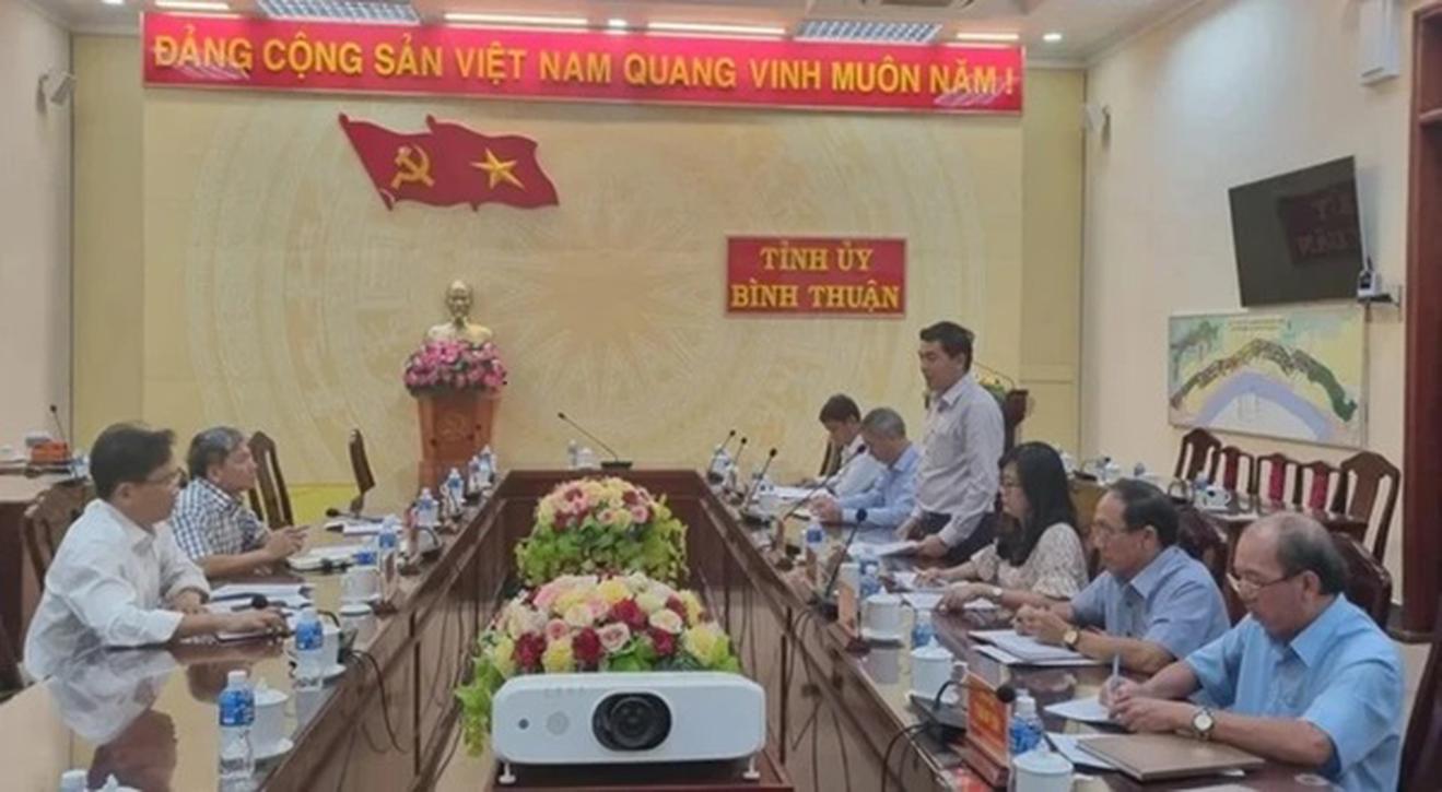 Bình Thuận chỉ đạo liên quan đến 10 gói thầu của Công ty AIC