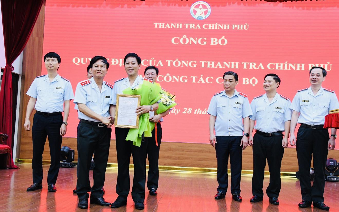 Ông Nguyễn Văn Cảnh được điều động, bổ nhiệm giữ chức Cục trưởng Cục Phòng, Chống tham nhũng, tiêu cực