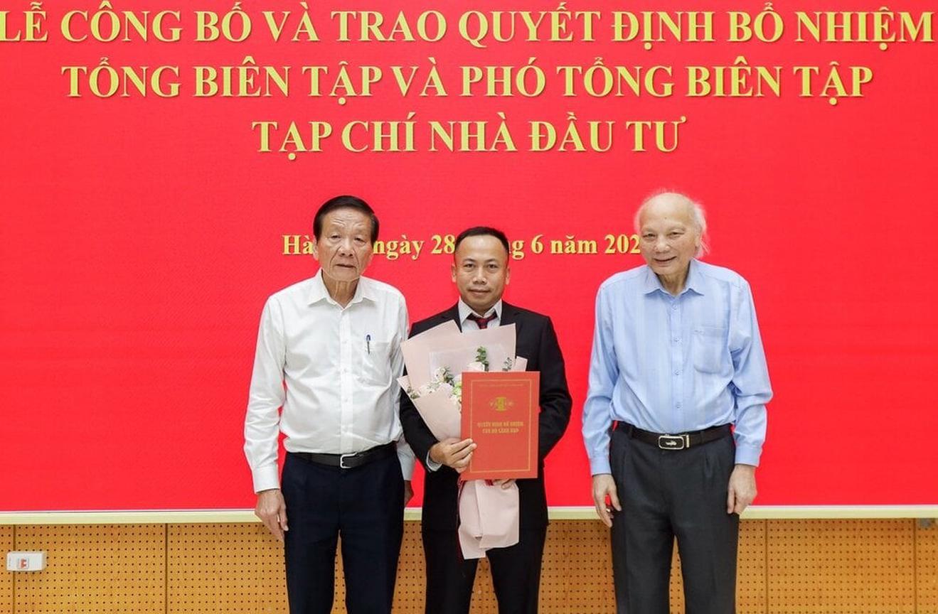 Nhà báo Phạm Đức Sơn giữ chức Tổng biên tập Tạp chí Nhà đầu tư
