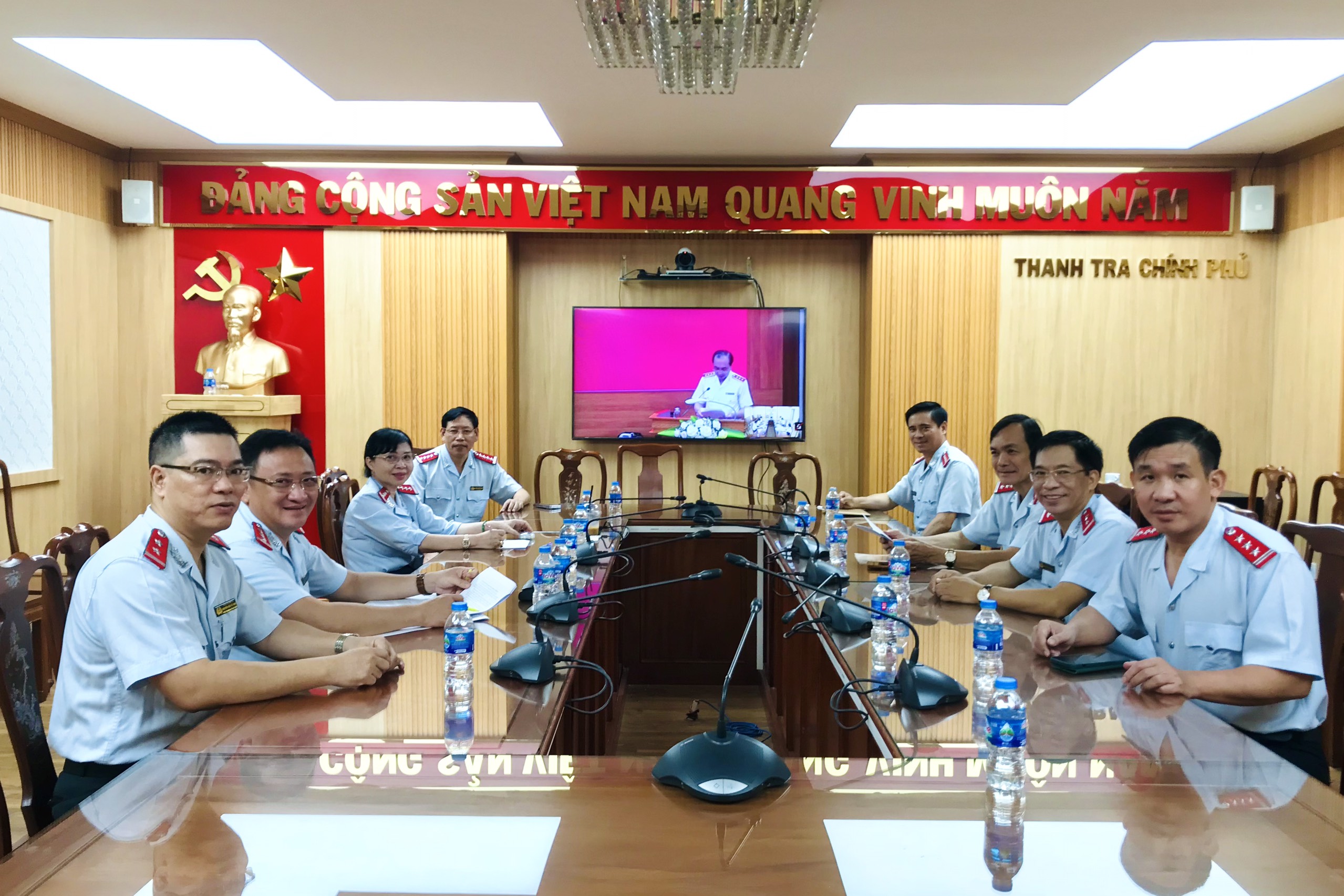 Điểm cầu Thanh tra Chính phủ tại Thành phố Hồ Chí Minh.