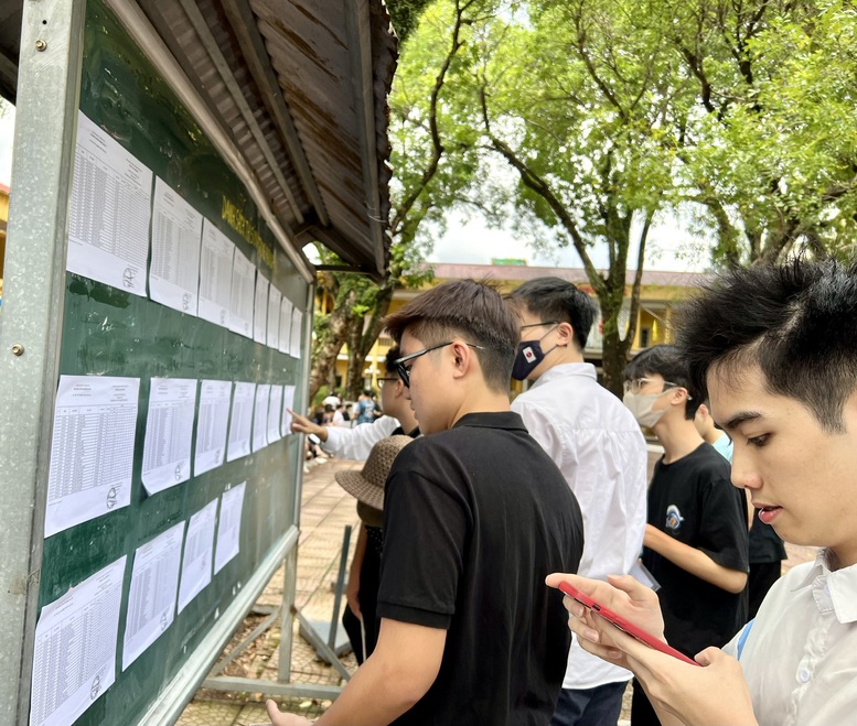 Từ 8h ngày 17/7, thí sinh có thể tra cứu điểm thi tốt nghiệp THPT năm 2024 - Ảnh: VGP/Nhật Nam