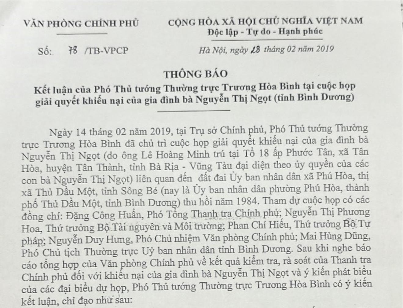 Bài 1: Bình Dương chây ỳ sửa sai