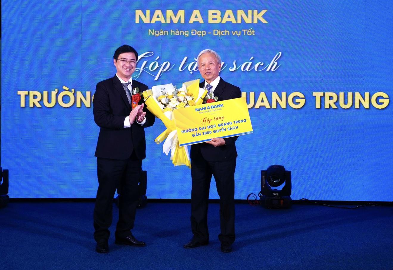 Nam A Bank đồng hành kiến tạo nền giáo dục trọng trách