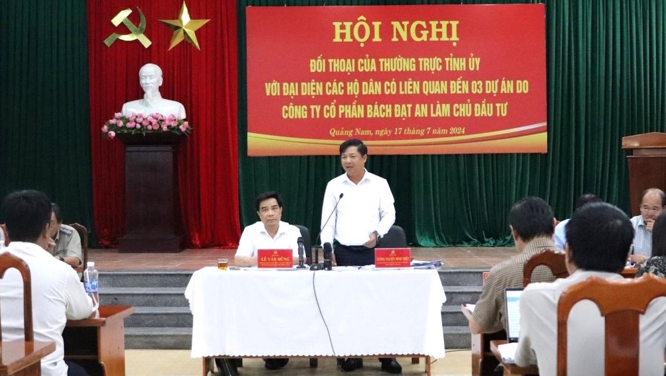 Đẩy nhanh tiến độ thực hiện các dự án tại thị xã Điện Bàn, Quảng Nam