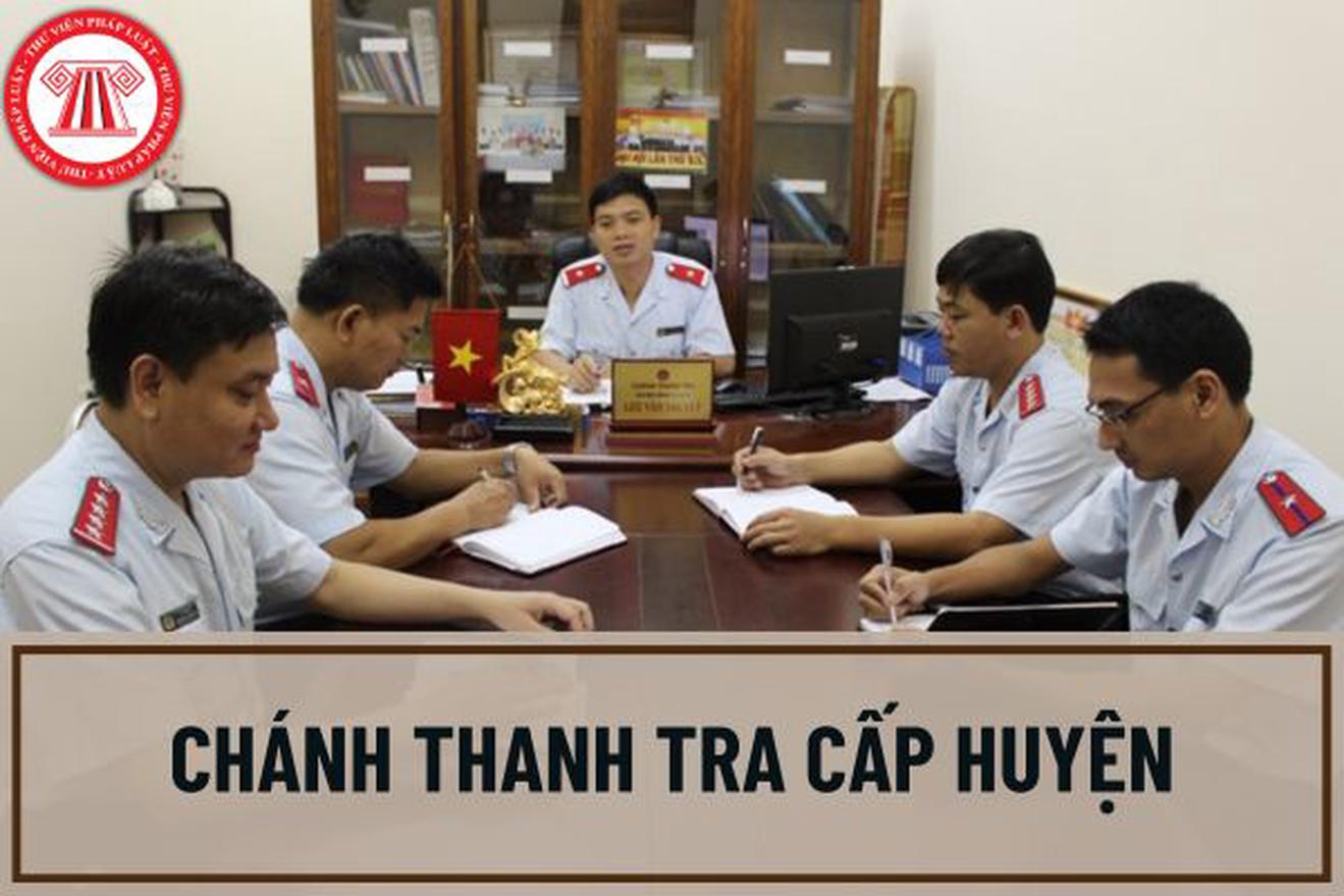 Bàn về thẩm quyền của Thanh tra cấp huyện